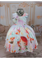 VESTIDO RAPOSINHA TAM. 1 ao 4